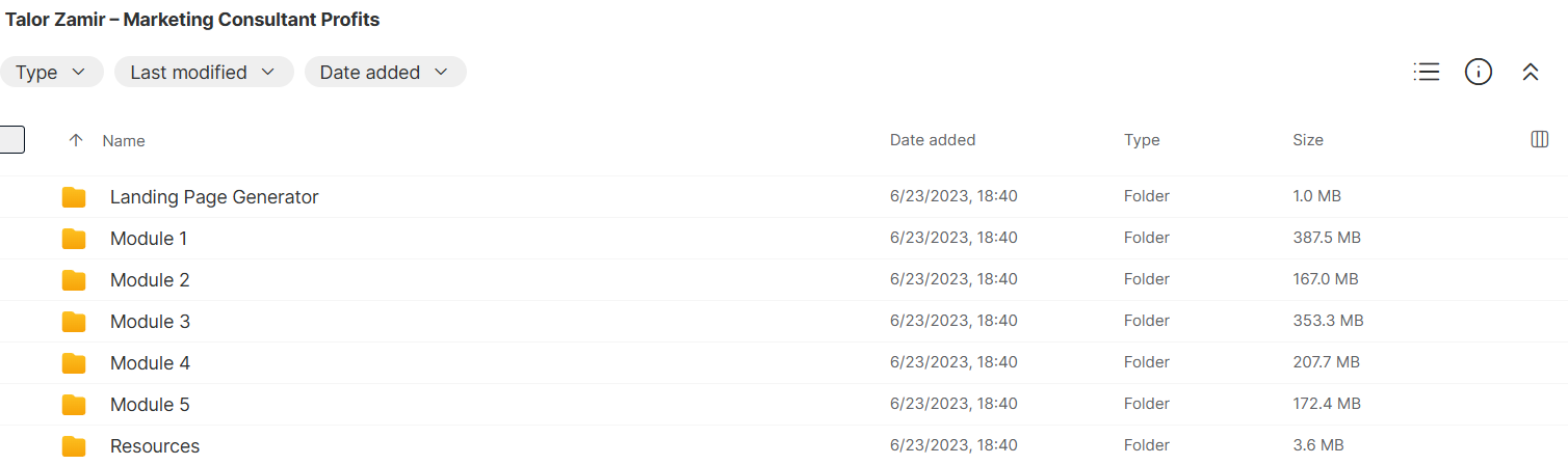 Talor Zamir – Marketing Consultant Profits