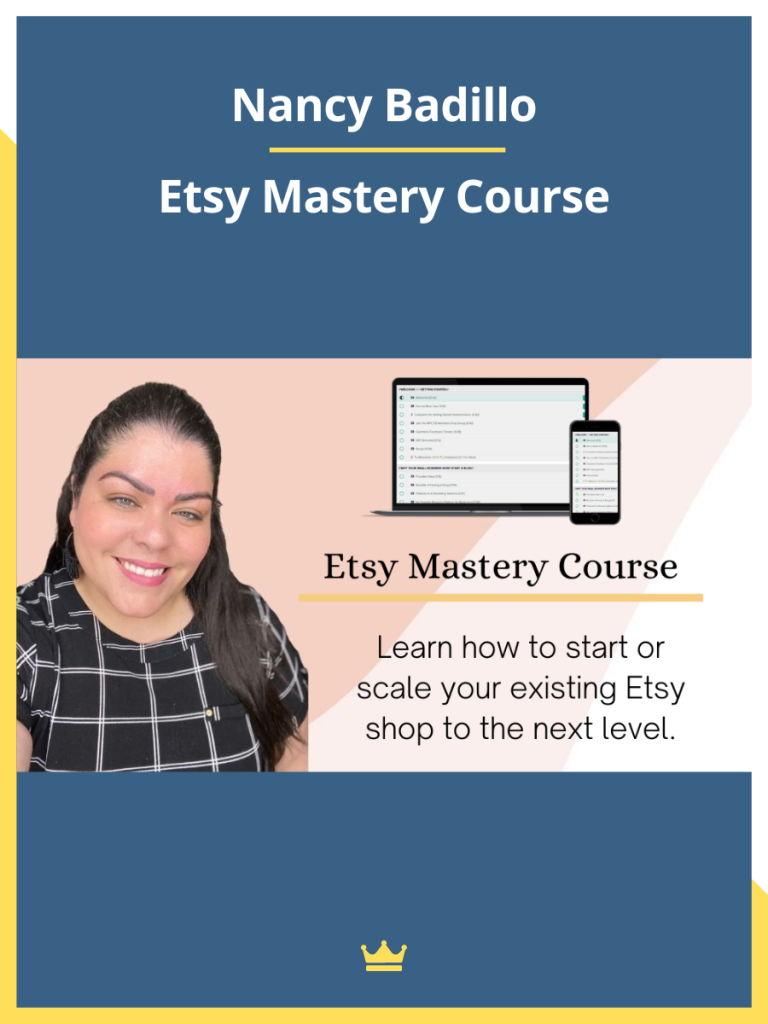 Nancy Badillo Etsy Mastery Course LOADCOURSE Best Discount