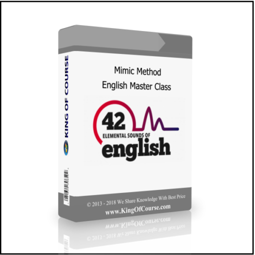 Mimic Method – English Master Class  LOADCOURSE - Best Discount Trading & Marketing Courses