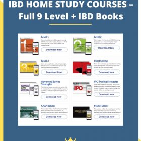 IBD HOME STUDY COURSES – Full 9 Level + IBD Books