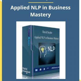 David Snyder – Applied NLP in Business Mastery