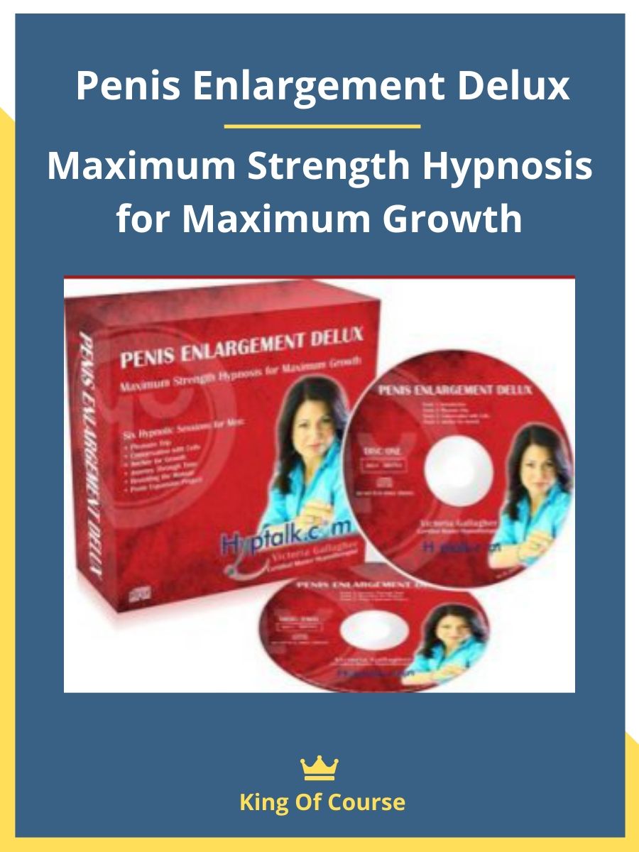 Penis Enlargement Delux Maximum Strength Hypnosis for Maximum