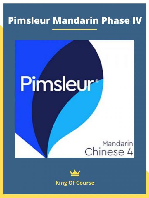 Pimsleur Mandarin Phase IV