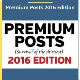 Finch – Premium Posts 2016 Edition