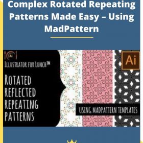 Illustrator for Lunch™ – Complex Rotated Repeating Patterns Made Easy – Using MadPattern