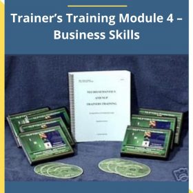 Michael Hall – Trainer’s Training Module 4 – Business Skills