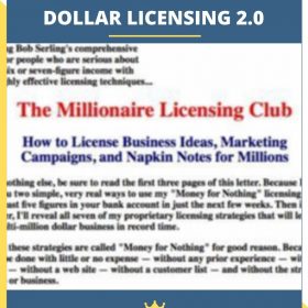 BOB SERLING MILLION DOLLAR LICENSING 2.0