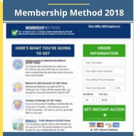 Chris Luck – Membership Method 2018