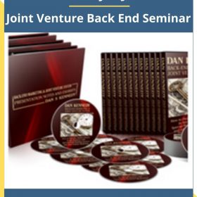 Dan Kennedy & Jeff Paul – Joint Venture Back End Seminar