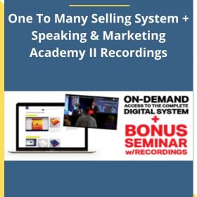 Dave VanHoose – One To Many Selling System + Speaking & Marketing Academy II Recordings