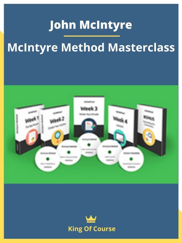 John McIntyre – McIntyre Method Masterclass