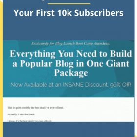 Jon Morrow – Your First 10k Subscribers