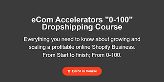 Jordan Welch – eCom Accelerators 0-100 Dropshipping Course Free Course