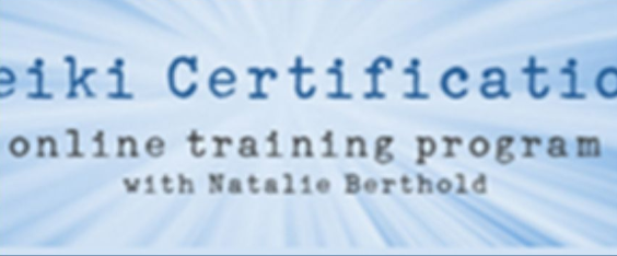 Natalie Berthold – Reiki Mastership Certification 2016