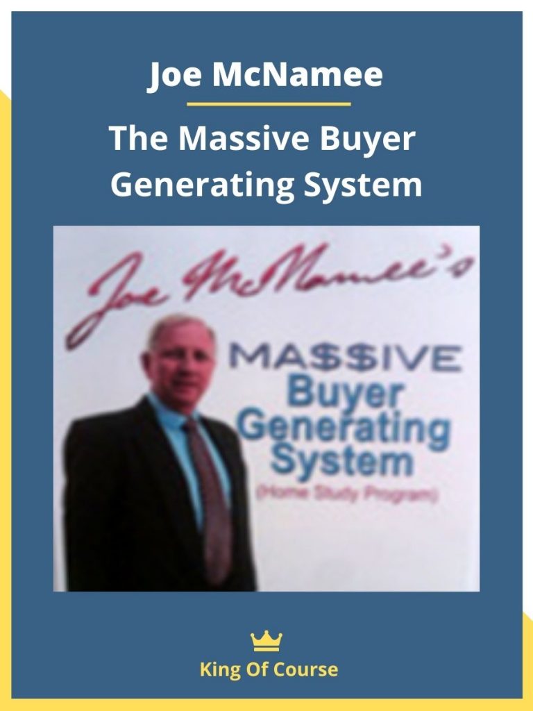 Joe McNamee The Massive Buyer Generating System LOADCOURSE Best Discount Trading