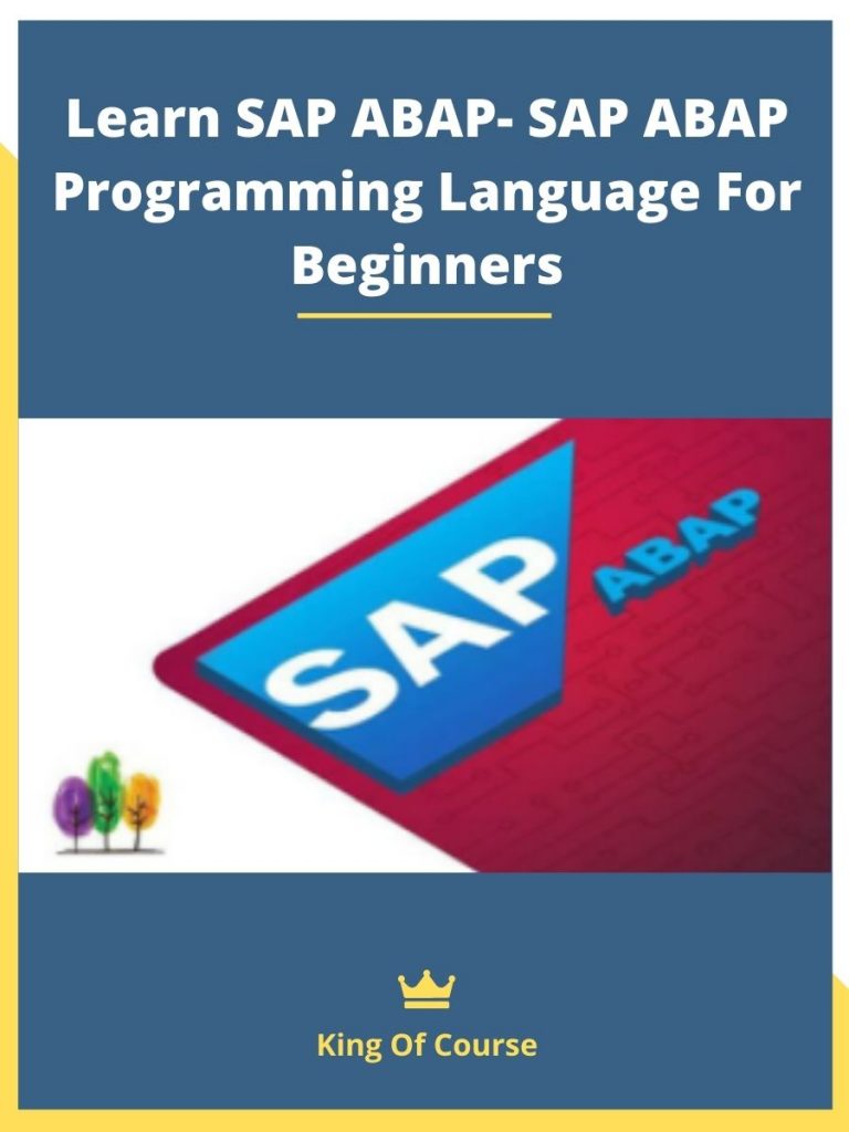 Learn SAP ABAP- SAP ABAP Programming Language For Beginners ...