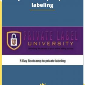 5 Day Bootcamp to private labeling