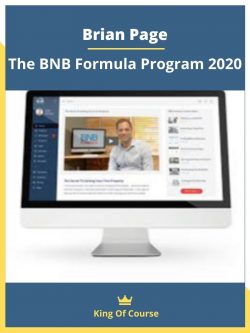 Brian Page – The BNB Formula Program 2020