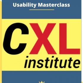 Conversionxl – UX and Usability Masterclass