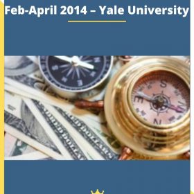 Coursera – Financial Markets – Feb-April 2014 – Yale University