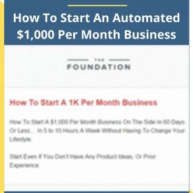 Dane Maxwell – How To Start An Automated $1,000 Per Month Business