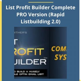 Don Crowther – List Profit Builder Complete PRO Version (Rapid Listbuilding 2.0)