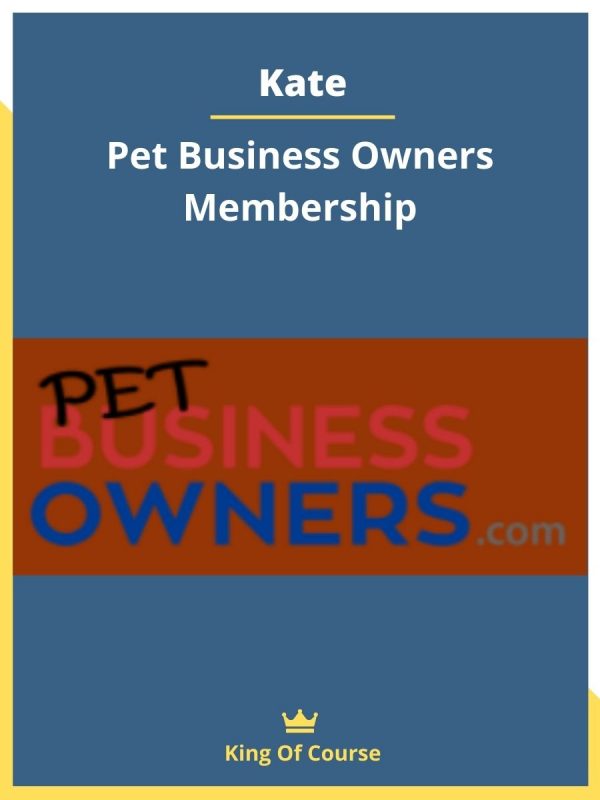 Kate – Pet Business Owners Membership