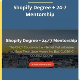 Malik Mufasa – Shopify Degree + 24-7 Mentorship