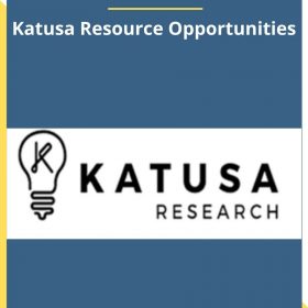 Marin Katusa – Katusa Resource Opportunities