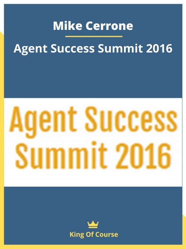 Mike Cerrone – Agent Success Summit 2016