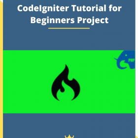 PHP MVC Framework CodeIgniter Tutorial for Beginners Project