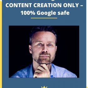 SEO: Ranking with CONTENT CREATION ONLY – 100% Google safe