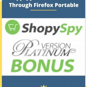 ShopySpy – Platinum – Tool Through Firefox Portable