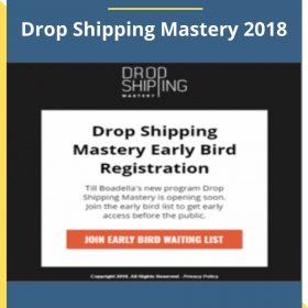 Till Boadella – Drop Shipping Mastery 2018