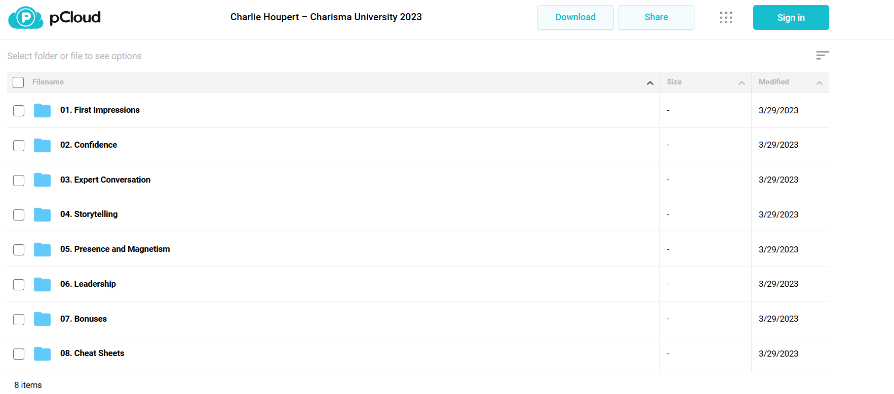 Charlie Houpert's Charisma University 2023 For Download