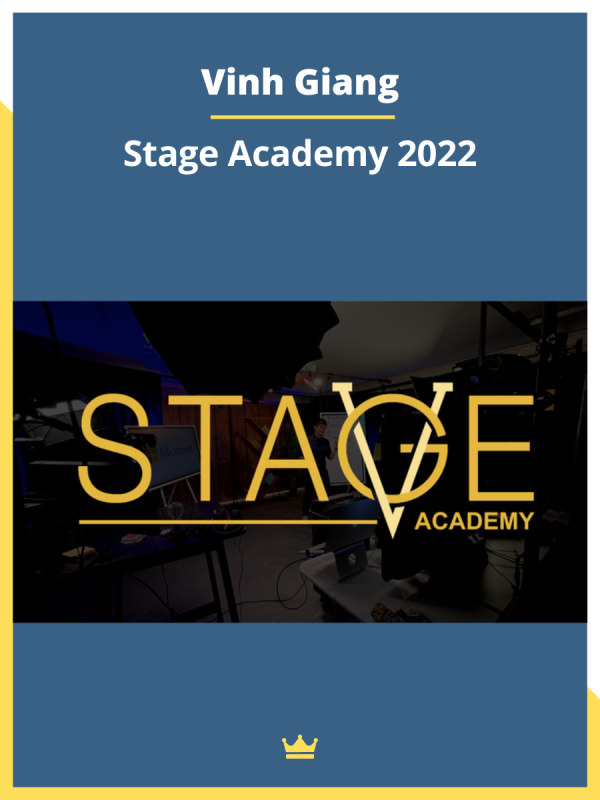 Download Vinh Giang's Stage Academy 2022