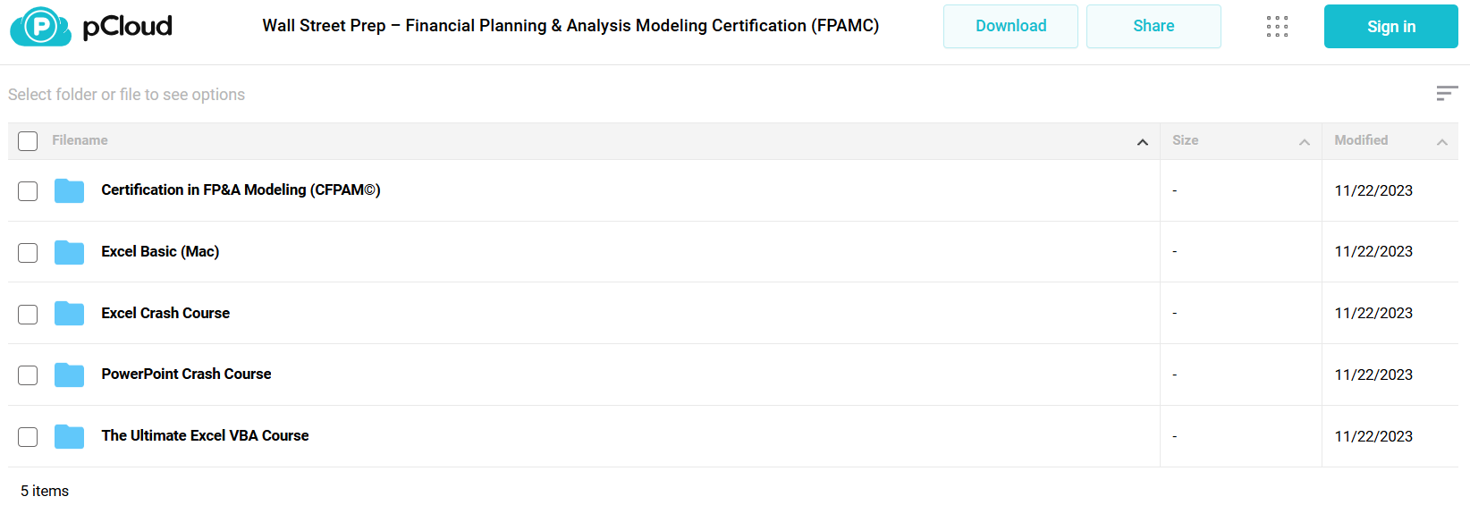 Wall Street Prep – Financial Planning & Analysis Modeling Certification (FPAMC) For Download