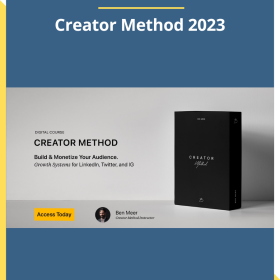 Ben Meer – Creator Method 2023