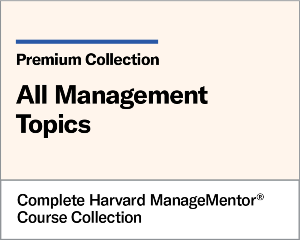 Harvard Business Publishing Harvard ManageMentor Premium Collection
