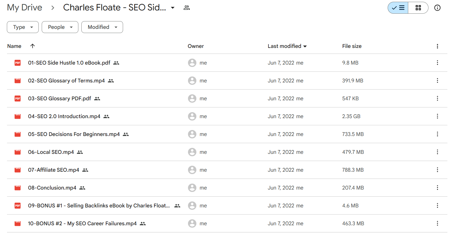 SEO Side Hustle 2.0 By Charles Floate For Download