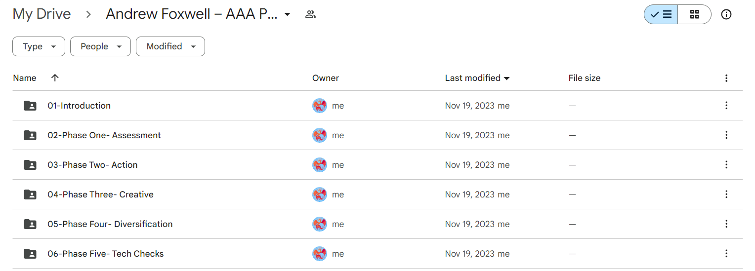 Andrew Foxwell's AAA Program - Assessment Action Ascension For Download