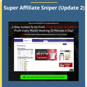 Mark Wightley & Anthony Rousek – Super Affiliate Sniper (Update 2)