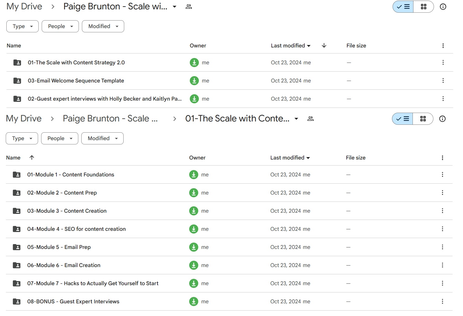 Paige Brunton's Scale with Content Strategy for Download