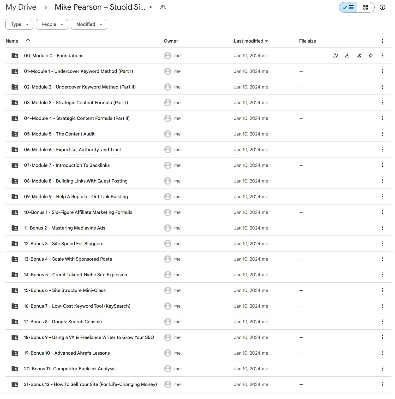 Mike Pearson – Stupid Simple SEO 2023 For Download