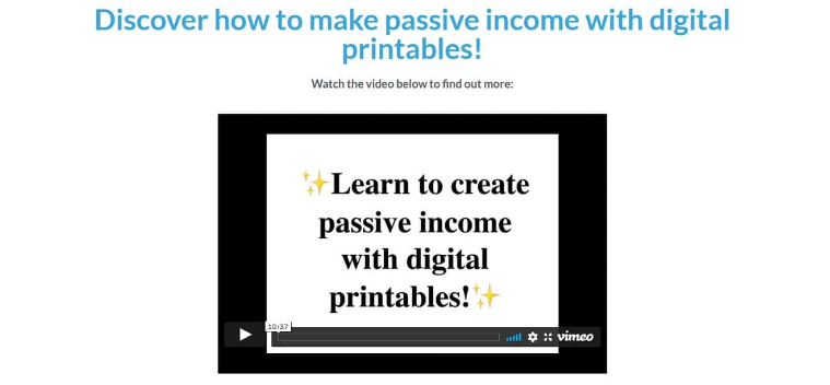 Printable Profits Course by Rachel and Kimberly