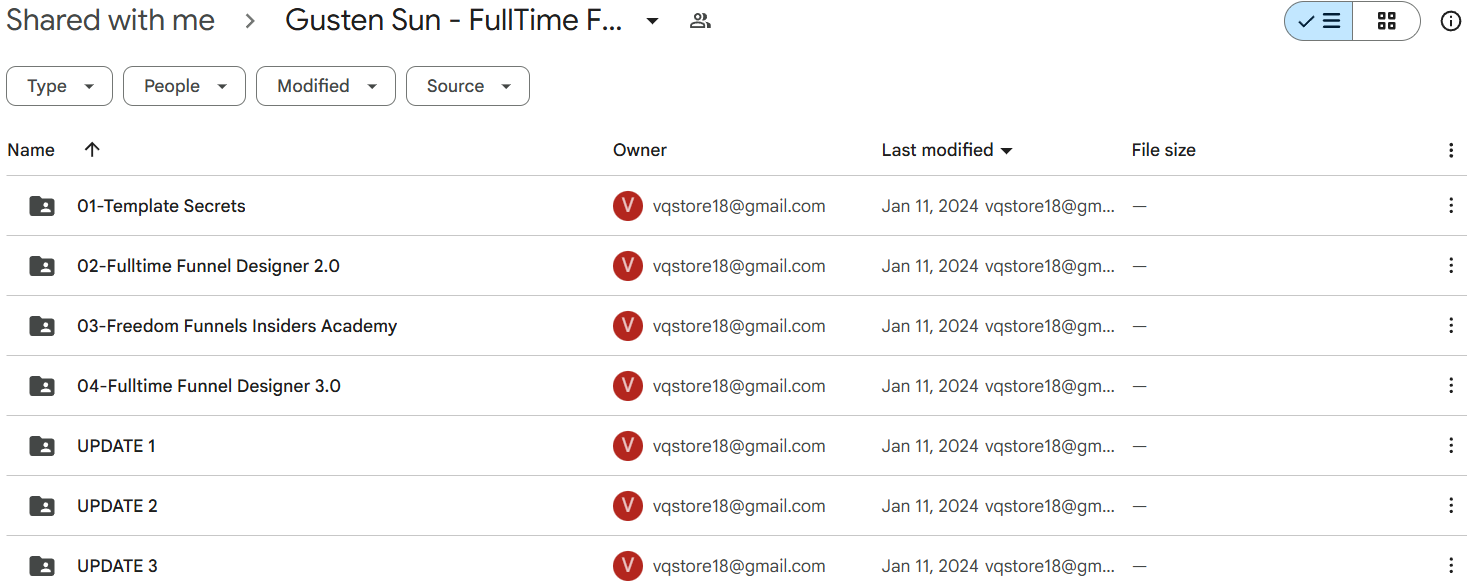 Gusten Sun – Fulltime Funnel Designer 3.0 Proof
