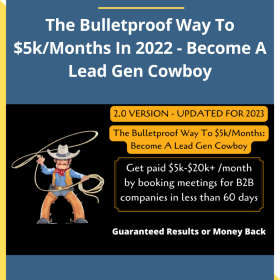 Guzz – The Bulletproof Way To $5k/Months In 2022 - Become A Lead Gen Cowboy