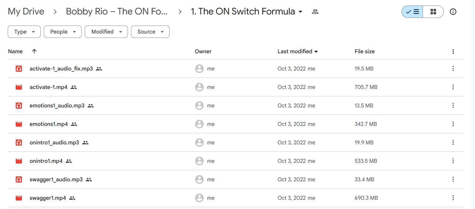 Bobby Rio's The ON Formula Advanced course For Download