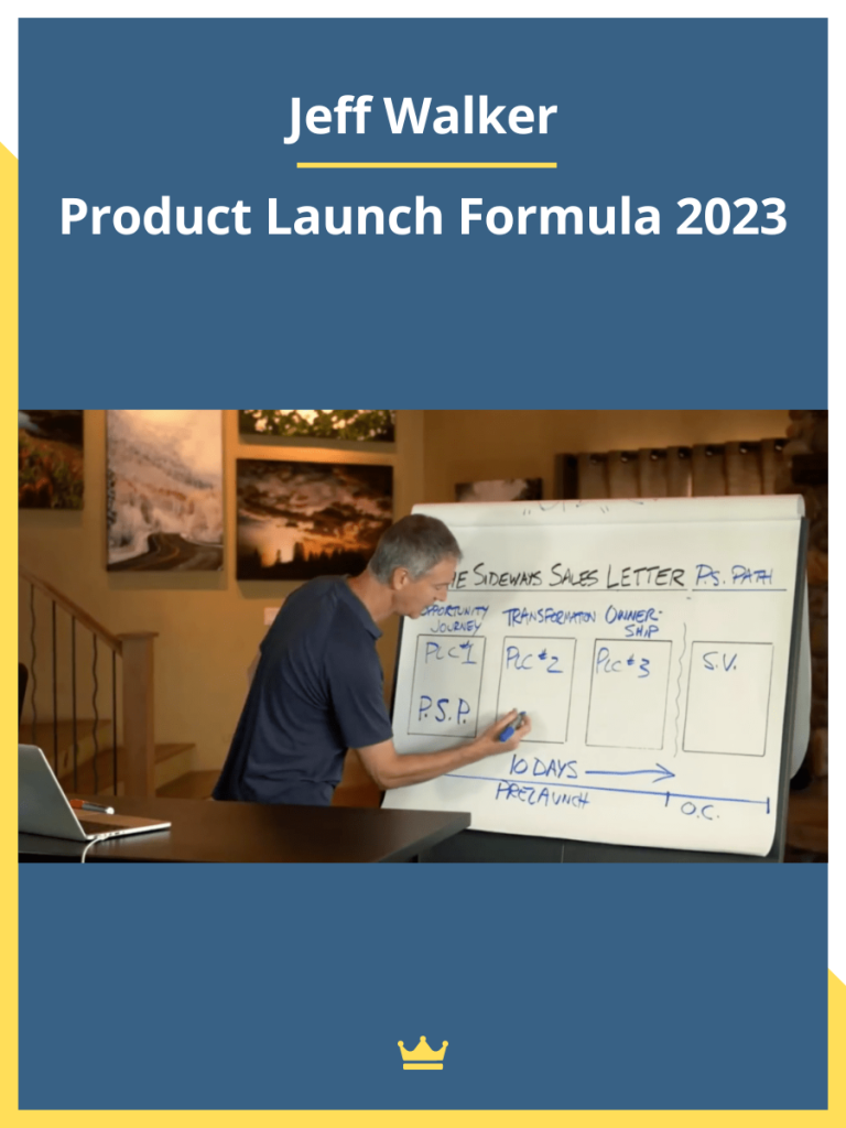 Jeff Walker – Product Launch Formula 2023 | LOADCOURSE - Best Discount ...