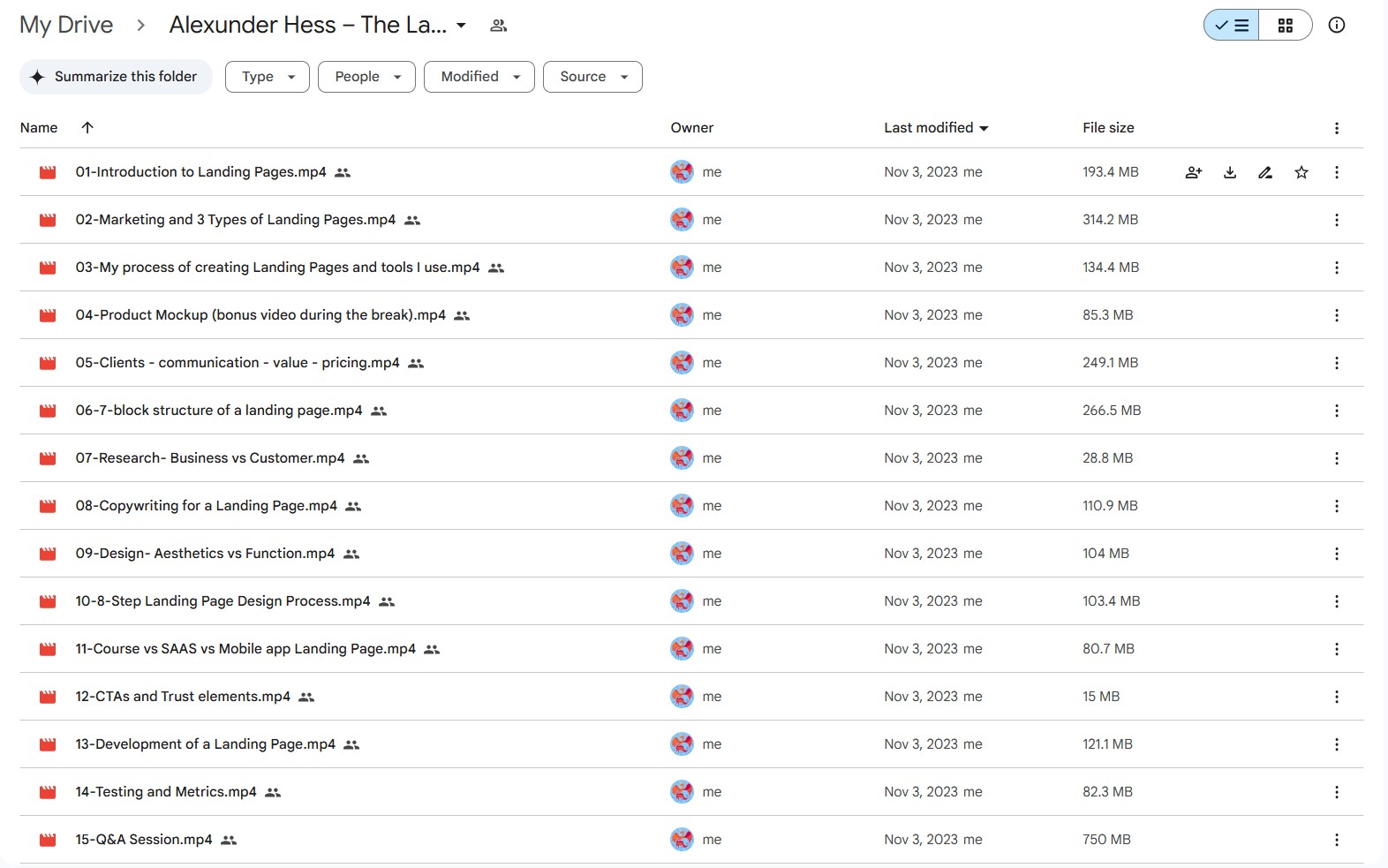The Landing Page Mastery By Alexunder Hess For Download